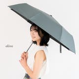 オリーブ | 折りたたみ日傘(木持ち手/親骨55cm) | Vita Felice