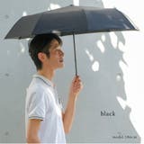 ブラック | 折りたたみ日傘(木持ち手/親骨55cm) | Vita Felice