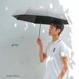 グレー | 折りたたみ日傘(木持ち手/親骨55cm) | Vita Felice