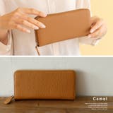 キャメル | スキミング防止本革長財布 | Vita Felice