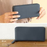 ブルー | スキミング防止本革長財布 | Vita Felice