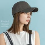 チャコール | 綿100％シンプルキャップ | Vita Felice