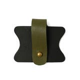 カーキ | 【日本製】本革イヤホンクリップ | Vita Felice