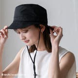 ブラック | 撥水ベンチレーションハット | Vita Felice