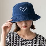 リボンブルー | デニムバケットハット | Vita Felice