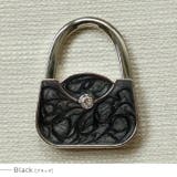 ブラック | バッグハンガー（バッグモチーフ） | Vita Felice