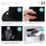 【コカゲル/風が通るシリーズ】ナチュラルライクフェードラーハット | Vita Felice | 詳細画像12 