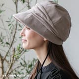アイスグレー | 接触冷感クロッシェハット | Vita Felice