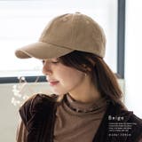 ベージュ | コーデュロイシンプルキャップ | Vita Felice