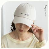 アイボリー | コットンツイルロゴキャップ（深め） | Vita Felice