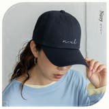 ネイビー | コットンツイルロゴキャップ（深め） | Vita Felice