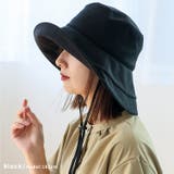 ブラック | 接触冷感キャペリンハット | Vita Felice