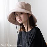 ピーチベージュ | 接触冷感キャペリンハット | Vita Felice