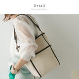 バケツ型キャンバスワンショルダーバッグ | Vita Felice | 詳細画像13 