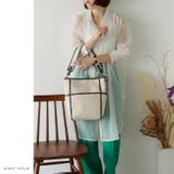 バケツ型キャンバスワンショルダーバッグ | Vita Felice | 詳細画像31 