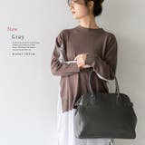 ダブルジップロングハンドルボストントート | Vita Felice | 詳細画像9 