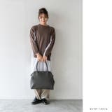 ダブルジップロングハンドルボストントート | Vita Felice | 詳細画像10 