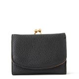 ブラック | セパレートがま口二つ折りミニ財布 | Vita Felice