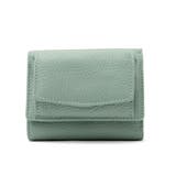 ミント | 【スキミング防止】本革スクエアミニウォレット | Vita Felice