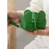 キーリング付き本革コインケース(Elephant) | Vita Felice | 詳細画像7