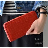 新入荷 羊革メッシュラウンドファスナー長財布[品番：VI000000902 小物