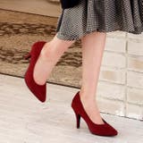 ワインレッドスエード | Vivian パンプス レディース | VIVIAN COLLECTION