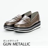 ガンメタリック | Vivian ローファー レディース | VIVIAN COLLECTION