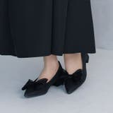 キラキラグリッターリボンパンプス | VIVIAN COLLECTION | 詳細画像9