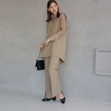 グリッタートゥ切り替えデザインサテンレースパンプス | VIVIAN COLLECTION | 詳細画像8 