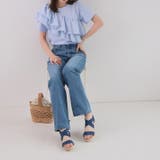 柔らかウェッジソール＆ふかふかクッション4.5cmゴムフィットサンダル | VIVIAN COLLECTION | 詳細画像7 