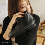 軽量ソール&ローヒールサイドゴアショートブーツ | VIVIAN COLLECTION | 詳細画像21