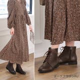 軽量ソール&ローヒールレースアップショートブーツ | VIVIAN COLLECTION | 詳細画像11