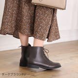 軽量ソール&ローヒールレースアップショートブーツ | VIVIAN COLLECTION | 詳細画像15