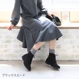 軽量ソール&ローヒールレースアップショートブーツ | VIVIAN COLLECTION | 詳細画像18