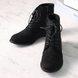 軽量ソール&ローヒールレースアップショートブーツ | VIVIAN COLLECTION | 詳細画像7