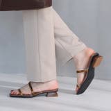 スクエアトゥメニー華奢ストラップクリアヒールサンダル | VIVIAN COLLECTION | 詳細画像12 