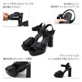 厚底プラットフォームクロスバンドストラップサンダル | VIVIAN COLLECTION | 詳細画像33