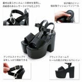 厚底プラットフォームアンクルストラップサンダル | VIVIAN COLLECTION | 詳細画像4