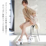 厚底プラットフォームアンクルストラップサンダル | VIVIAN COLLECTION | 詳細画像5