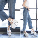 厚底プラットフォームアンクルストラップサンダル | VIVIAN COLLECTION | 詳細画像10