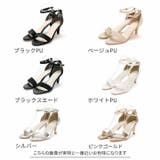 6.5cmヒールストラップシンプルキレイめサンダル | VIVIAN COLLECTION | 詳細画像2
