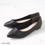 シンプルプレーンぺたんこパンプス | VIVIAN COLLECTION | 詳細画像20