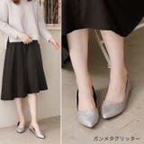 シンプルプレーンぺたんこパンプス | VIVIAN COLLECTION | 詳細画像10