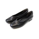 ブラックPU | スクエアトゥ2cmヒール感激パンプス | VIVIAN COLLECTION