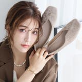 スクエアトゥ切り替えデザインバブーシュ | VIVIAN COLLECTION | 詳細画像21