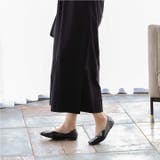 スクエアトゥ切り替えデザインバブーシュ | VIVIAN COLLECTION | 詳細画像20 