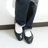 スクエアトゥソフトタッチフラットバレエシューズ | VIVIAN COLLECTION | 詳細画像16 