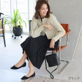 ポインテッドトゥVカット切り替えデザインフラットパンプス | VIVIAN COLLECTION | 詳細画像16