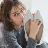 ポインテッドトゥVカット切り替えデザインフラットパンプス | VIVIAN COLLECTION | 詳細画像21