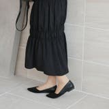 ポインテッドトゥVカット切り替えデザインフラットパンプス | VIVIAN COLLECTION | 詳細画像18